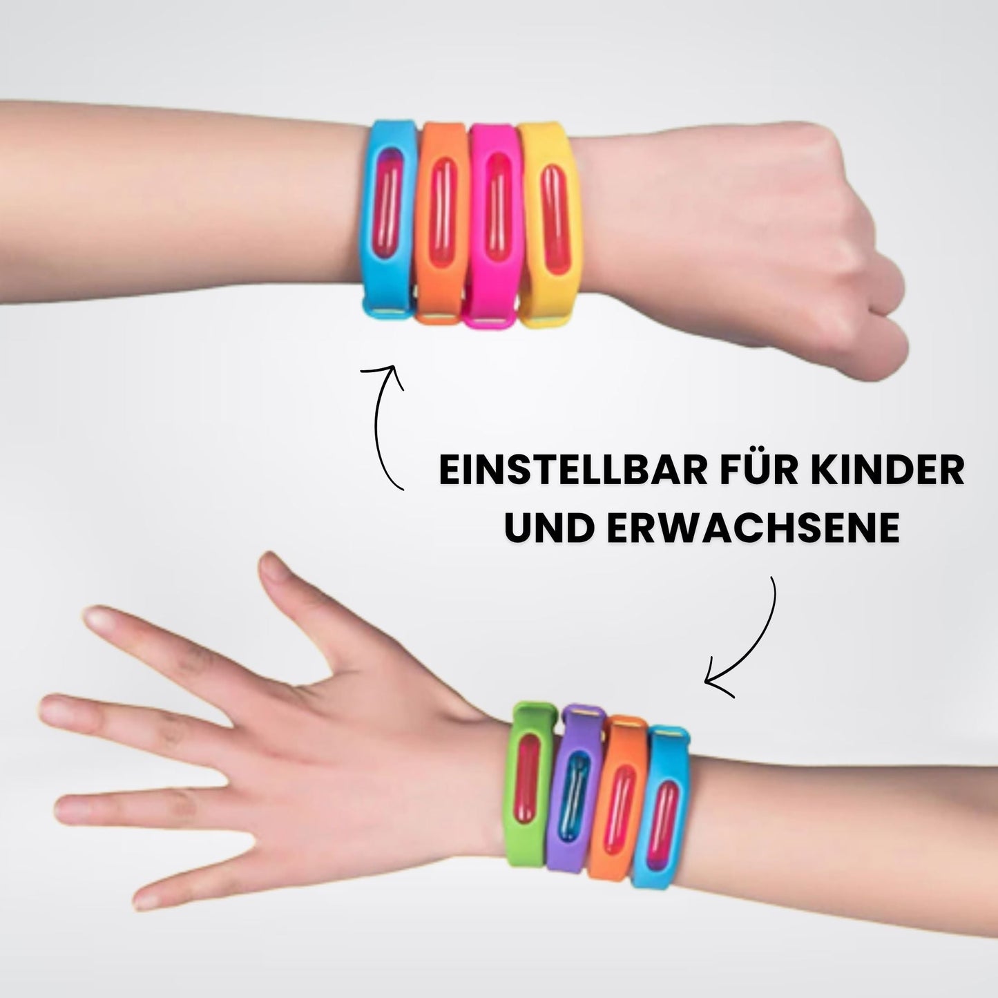 Mücken-Abwehrbänder (5er Pack)