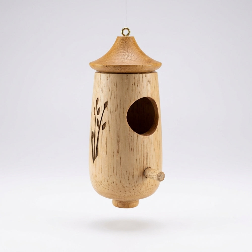 Handgefertigtes Holz-Vogelhaus